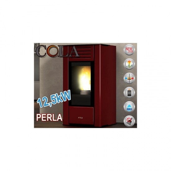 Termoestufa de pellets COLA TERMO PERLA 12,5 kW