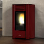 Fogão térmico a pellets com circuito de água COLA TERMO PERLA 12,5 kW, um aparelho de aquecimento elegante e eficiente