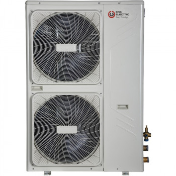 Chiller EAS EMCH-10W, compressor inverter DC, controlo Eliwell incorporado, auto-diagnóstico de falhas