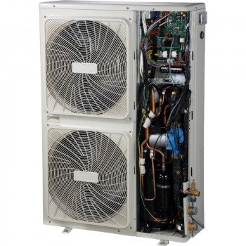 Chiller EAS EMCH-10W, compressor inverter DC, controlo Eliwell incorporado, auto-diagnóstico de falhas