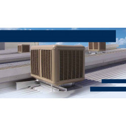 Industrial evaporative cooler TECNA COOL BREEZE QA 255 D, capacity 20 500 m3/h