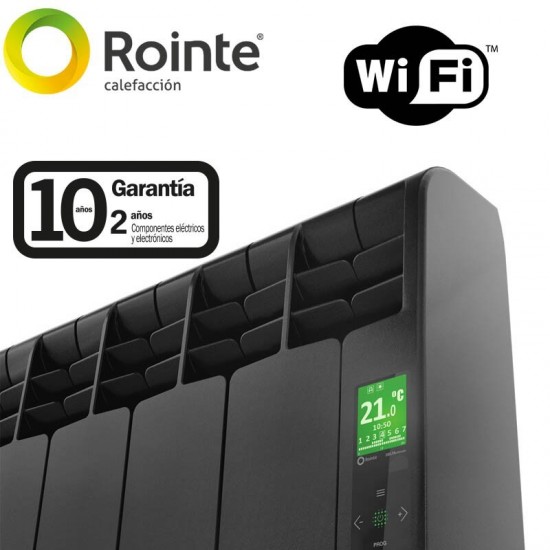 Radiador digital serie D ROINTE Negro Forja