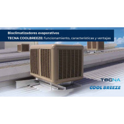 Industrial evaporative cooler TECNA COOL BREEZE QA 160 D, capacity 13 000 m3/h