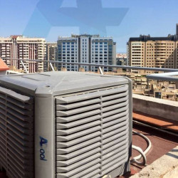 Випарний кондиціонер Evaporativo AIR4COOL A4C31, зі споживанням 1,1 кВт/год і кондиціонером площею до 150 м2 Випарний кондиціонер Evaporativo AIR4COOL A4C31, зі споживанням 1,1 кВт/год і кондиціонером площею до 150 м2