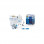 5-stufige Umkehrosmose mit Hidrowater Nereo-Pumpe, effiziente Filtration, 50 GPD-Membran