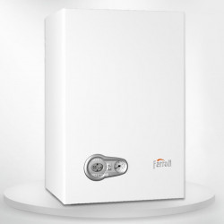 Ferroli BLUEHELIX PRO SLIM 27 C gas boiler, high efficiency and economy, compatible with solar systems, compact dimensions