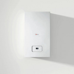 Duval Semia Condens 25 two-circuit gas boiler, for rooms up to 180 m², WARM START technology, compact dimensions and easy installation, aluminum heat exchanger