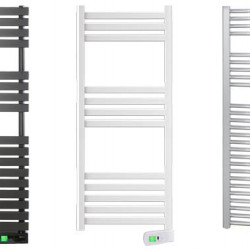 Towel dryer Rointe series D black, Wi-Fi, SMD technology, control panel with touch key, Boost function