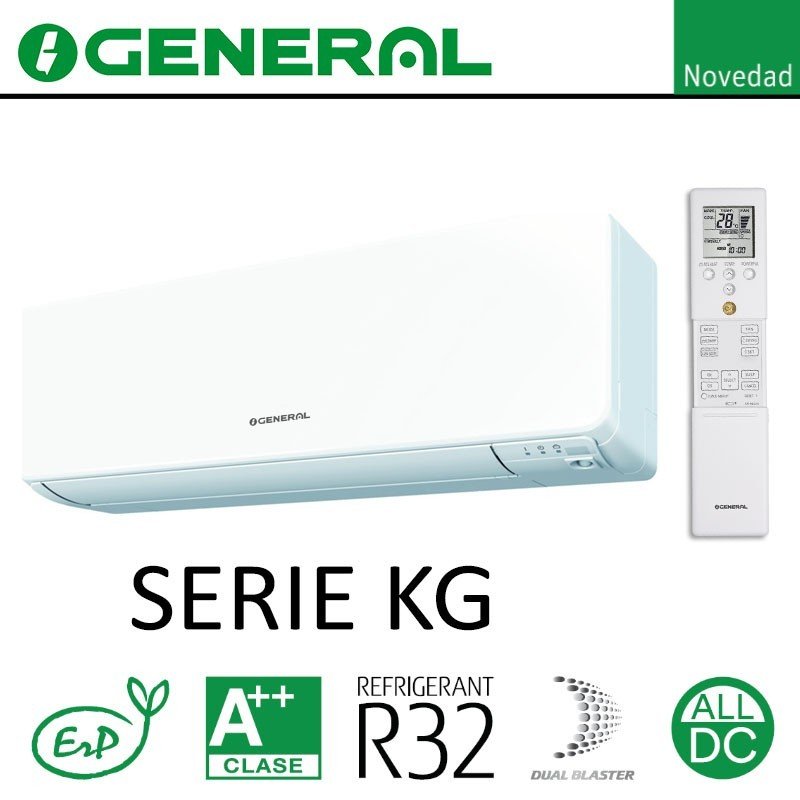 Encomende Ar condicionado split 1x1 General ASG 12 UI-KG a preços de fábrica