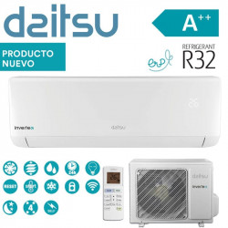  Climatiseur Daitsu ASD 18 KI-DB-2, type split 1x1, mode TURBO, rotation automatique, déshumidificateur, fonction veille, Wi-Fi