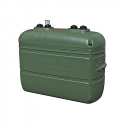 Confort 1000 liter diesel fuel tank with integrated bucket, provides additional safety and tightness to the installation
