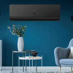 Climatiseur mural Haier Flexis 35 Black (gris anthracite), SuperQuiet, Wi-Fi, A+++, niveau sonore de seulement 16 dB
