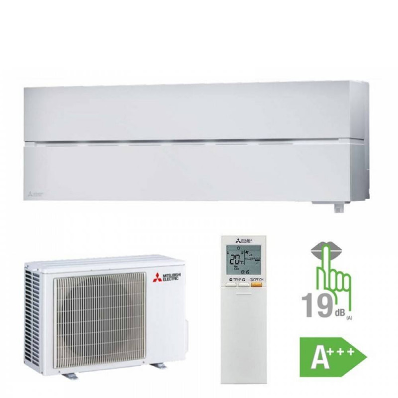 Mitsubishi Electric MSZ-LN60VG Inverter Airconditioner, Klasse A+++/A++, Premium Uiterlijk, Wi-Fi-bediening, i-see 3D Sensor voor Adaptieve Luchtlevering — foto's, uiterlijk, details