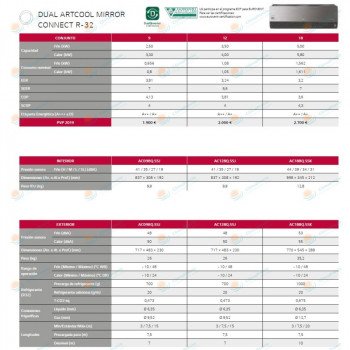  LG Art Cool Mirror Connect R-32 AC12BQ.SSJ