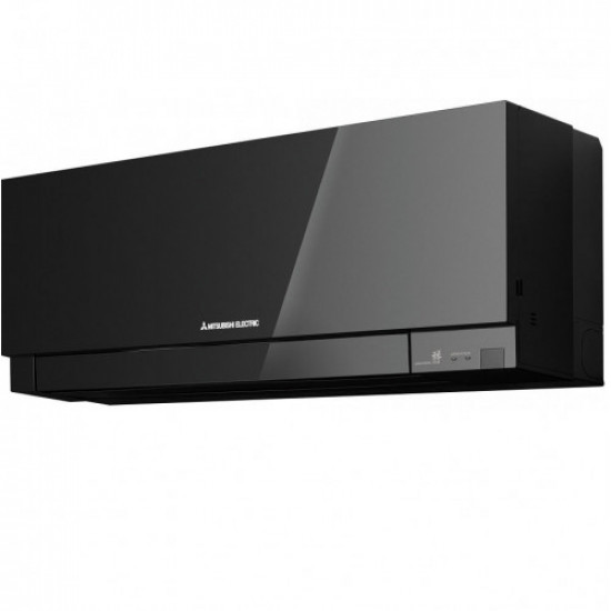 Elegante aire acondicionado negro Mitsubishi Electric MSZ-EF42VG, para habitaciones de hasta 42 m², I-save, diagnóstico automático, compuerta automática, Econo Cool, control PAM — Domis.pro Elegante aire acondicionado negro Mitsubishi Electric MSZ-EF42VG, para habitaciones de hasta 42 m², I-save, diagnóstico automático, compuerta automática, Econo Cool, control PAM — fotos, apariencia, detalles