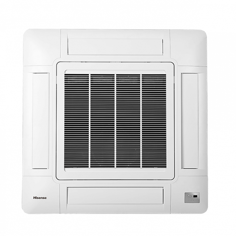 Bestel Hisense AUC140UR6RPHB4 cassettesplitsysteem, voor grote kamers tot 140 m², met geavanceerde invertertechnologie tegen fabrieksprijzen