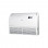 Aparelho de ar condicionado de chão e teto Hisense AUV71UR4RFA4, com tensão monofásica, painel decorativo com opção de mudança de cor
