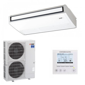 Klimatyzator sufitowy Mitsubishi Electric MPCZ-125YKA o wysokiej efektywności energetycznej, odpowiedni do powierzchni do 120 m²