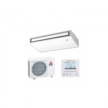 Zeer efficiënt split-systeem van vloer tot plafond Mitsubishi Electric MSPCZ-60VKA, voor ruimtes tot 60 m², laag geluidsniveau
