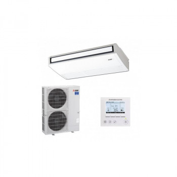 Vloer-plafond airconditioner Mitsubishi Electric MSPCZ-140YKA, voor ruimtes tot 140 m², plasmareiniging, lager geluidsniveau