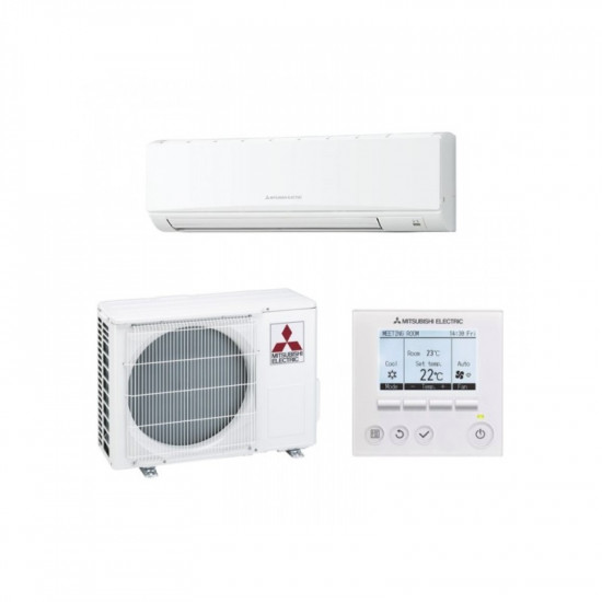 Fábrica para la producción de Split Pared a Precios de Productor Pida Aire acondicionado de pared Mitsubishi Electric MSPKZ-100VKAL, con inversor de CC, para habitaciones de hasta 100 m², con compresor rotativo a precios de fábrica