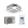 Commandez Climatiseur cassette Mitsubishi Electric MSLZ-35VA, adapté aux surfaces jusqu'à 35 m², solution compacte et technologique pour locaux commerciaux aux prix d'usine