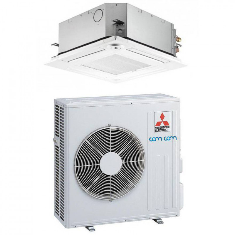 Заказать Кассетный кондиционер  Mitsubishi Electric MSLZ-60VA, для помещений площадью до 60 м², современная инверторная технология, хладагент R32 оптом и в розницу