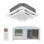 Midea MCDC-160(55)N8R, para habitaciones de hasta 160 m², Wi-Fi, control de dos cables, compresor: inversor DC, sensor de presencia, bomba de drenaje, suministro de aire fresco