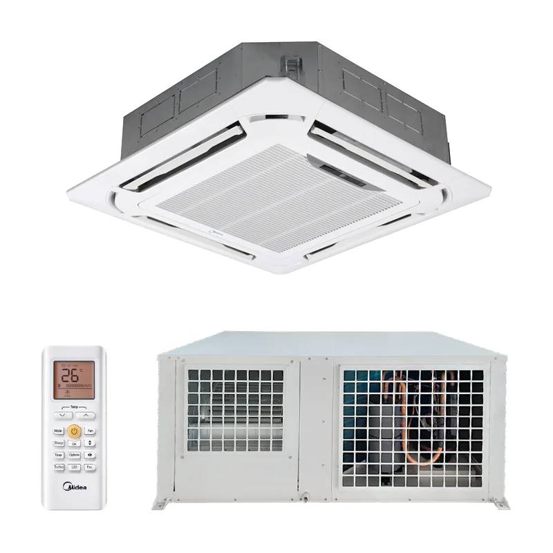 Encomende Midea MCDC-160(55)N8R, para salas até 160 m², Wi-Fi, controlo de dois fios, compressor: inversor DC, sensor de presença, bomba de drenagem, fornecimento de ar fresco a preços de fábrica