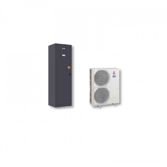 Climatizador de columna Mitsubishi Electric S-MEXT-ZRP60VHA-OVER, para superficies de hasta 100 m², reinicio automático del sistema — fotos, apariencia, detalles