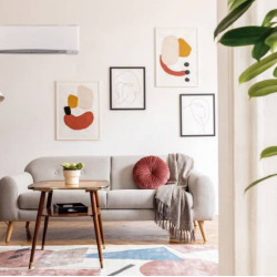 Climatiseur mural Panasonic KIT-100PK2Z5, solution fiable pour locaux commerciaux, contrôle via smartphone