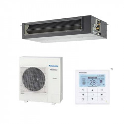 Канальний кондиціонер Panasonic KIT-140PF1Z8, для приміщень площею до 140 м², управління через інтернет, компактний дизайн, можливість прихованого монтажу Канальний кондиціонер Panasonic KIT-140PF1Z8, для приміщень площею до 140 м², управління через інтернет, компактний дизайн, можливість прихованого монтажу