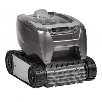 Очищувач басейну Zodiac TornaX OT 2100, інтелектуальна система рухів, фільтр має місткість 3 літри, передня щітка, що обертається, з лезами для активного очищення