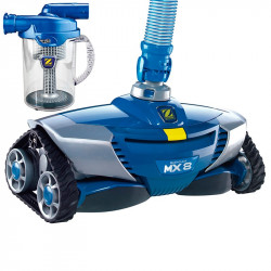Hydraulischer Schwimmbeckenreiniger Zodiac MX8, für Schwimmbecken bis zu 12 m Länge, effiziente automatische Reinigung mit innovativer Technologie Hydraulischer Schwimmbeckenreiniger Zodiac MX8, für Schwimmbecken bis zu 12 m Länge, effiziente automatische Reinigung mit innovativer Technologie
