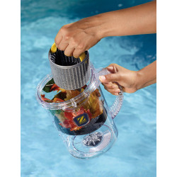 Hydrauliczny odkurzacz basenowy Zodiac Cyclonic Leaf Catcher, skuteczna ochrona przed liśćmi i zanieczyszczeniami, opatentowana technologia ssania cyklonowego