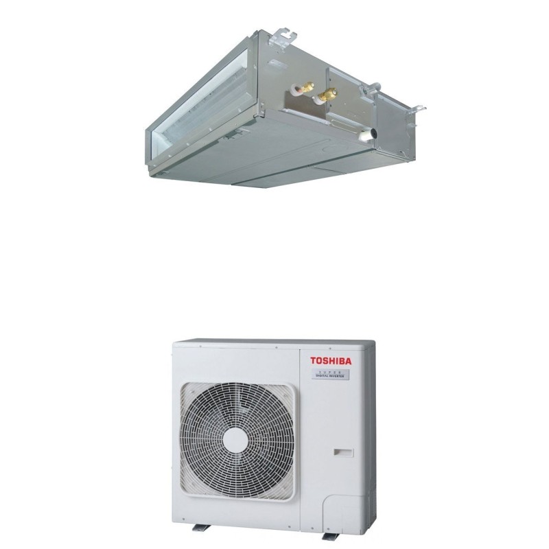 Buy Toshiba SPA Inverter 110 duct air conditioner, for rooms up to 110 m², allows connection of up to 4 indoor units at Factory Prices