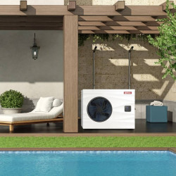 Giatsu Lion Poolwärmepumpe GIA-SWP-0-070LIO, geeignet für Pools mit einem Wasservolumen bis zu 70 m³, hält die Wassertemperatur effektiv aufrecht Giatsu Lion Poolwärmepumpe GIA-SWP-0-070LIO, geeignet für Pools mit einem Wasservolumen bis zu 70 m³, hält die Wassertemperatur effektiv aufrecht