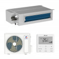 Ar condicionado com condutas Gree UM CDT 12 R32 Distribuição de ar com condutas Gree UM CDT 12 R32, temporizador de 24 horas e 7 níveis de potência, classe de eficiência energética A+ — Domis.pro Ar condicionado com condutas Gree UM CDT 12 R32 Distribuição de ar com condutas Gree UM CDT 12 R32, temporizador de 24 horas e 7 níveis de potência, classe de eficiência energética A+ — fotos, aparência, detalhes