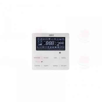 Канальный кондиционер GREE UM CDT 30 R32, подходит для помещений площадью от 70 до 100 м², уровень шума: от 30 дБ, таймер 24 часа, автоматический перезапуск, самодиагностика