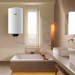 Aparici RXI100N electric boiler for 100 liters, integrated system prevents bacterial growth, vertical or horizontal installation
