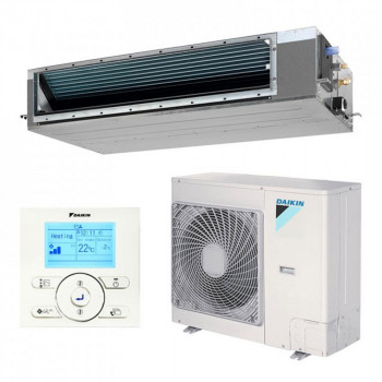 Kanalklimagerät Daikin ADEAS100A Sky Air Active 9,5 kW, Wechselrichter, kleine Außen- und Innengeräte, geräuschloser Betrieb