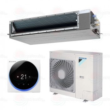 Aire acondicionado inverter Daikin ADEAS125A, diseño compacto, sistema de purificación de aire, funcionamiento silencioso, termostato incluido