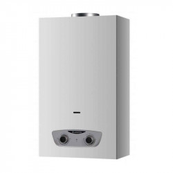 Ariston FAST RX 11L, capacidad 11 litros por minuto, encendido automático por pilas, fácil instalación y mantenimiento