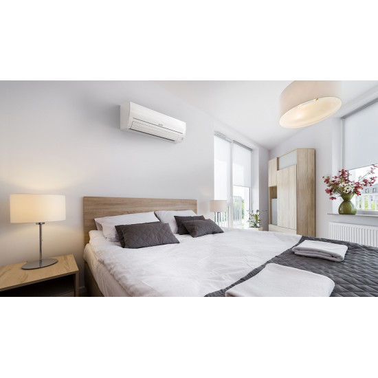 Кондиціонер Mitsubishi Electric MSZ-HR35VF, для приміщень площею до 35 м², спліт-тип, інверторний тип, Клас А++/А+++, тепла зона — Domis.pro Кондиціонер Mitsubishi Electric MSZ-HR35VF, для приміщень площею до 35 м², спліт-тип, інверторний тип, Клас А++/А+++, тепла зона — фото, зовнішній вигляд, деталі