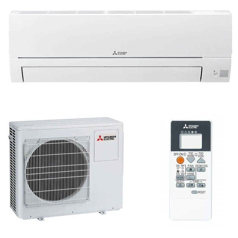 Энергоэффективный кондиционер  Mitsubishi Electric MSZ-HR60VF, для помещений площадью до до 60 м², класс A++ / A+++, хладагент R32, уровень шума от 21 дБ — фото, внешний вид, детали