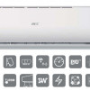 Factory for the production of Wall-mounted split system at Producer Prices Buy Air conditioner HEC HEC25TF2, 1X1 inverter split system, self-diagnosis, 5-speed fan, LED display, night mode at Factory Prices