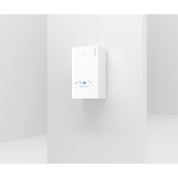 Caldera de condensación a gas Thermor Logic Micro 24, intercambiador de calor INOX ACS de acero inoxidable, tipo de gas gas natural propano, tecnología ACS