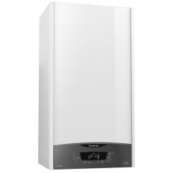 Gas boiler Ariston CLAS ONE 24FF EU, modern condensing system, compact design, modulation range 1:7, AUTO and COMFORT modes