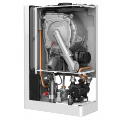 Gas boiler Ariston CLAS ONE 24FF EU, modern condensing system, compact design, modulation range 1:7, AUTO and COMFORT modes