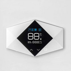 Газовый обогреватель Giatsu ROMBO LOW NOX на 12 литров, обеспечивает устойчивую работу даже при сильном ветре, сенсорный дисплей с удобным интерфейсом Газовый обогреватель Giatsu ROMBO LOW NOX на 12 литров, обеспечивает устойчивую работу даже при сильном ветре, сенсорный дисплей с удобным интерфейсом